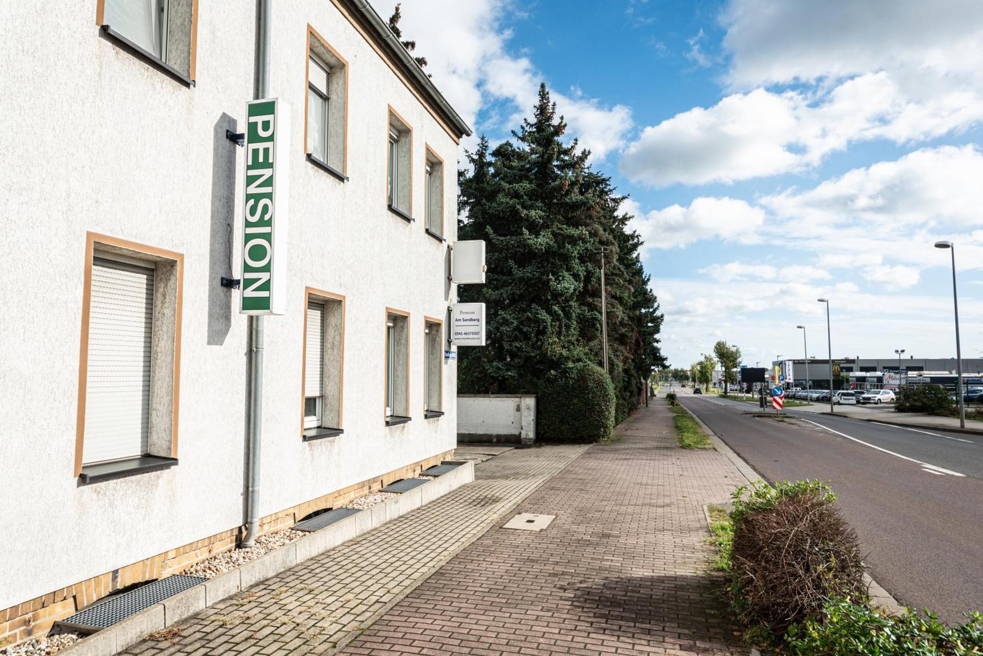 Pension Am Sandberg Lipsia Esterno foto
