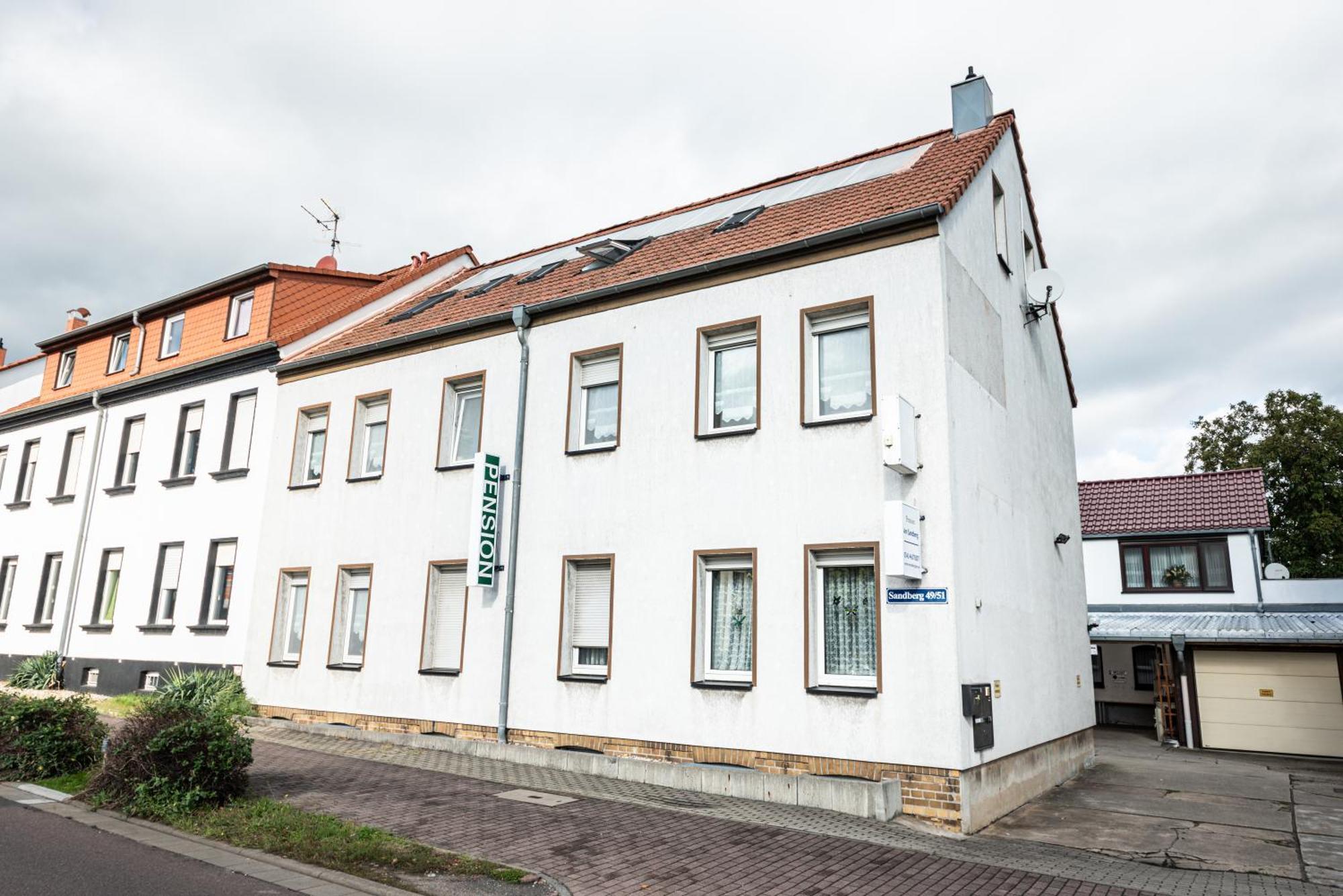 Pension Am Sandberg Lipsia Esterno foto